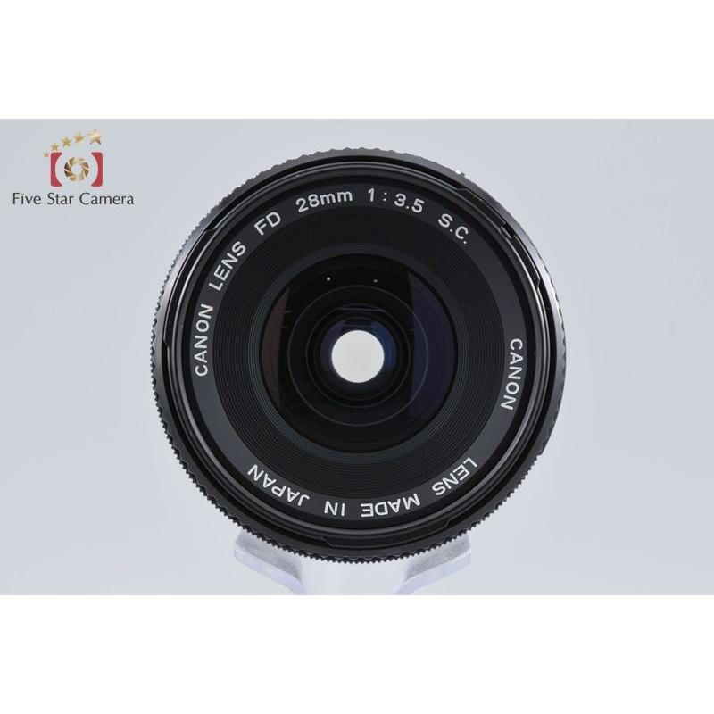 Used [Used] Canon FD 28mm f/3.5 S.C.