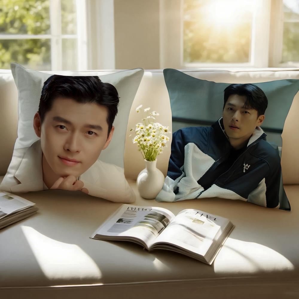 HHyun BBin Cushion Cover Pillowcase Antidustmite Invisible Zipper Short Plush Sofa Cushion