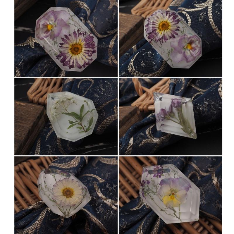 Resin Casting Silicone Mould Wine Stopper Napkin Rings DIY Hand-making Accessories Hand-making Wine Stopper Napkin Rings