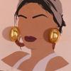 MamacitaSlay Lovely Gold Silver Color Hollow Beans Earrings Modern Tarnish Free Premium Stainless Steel Earrings Lady Jewelry