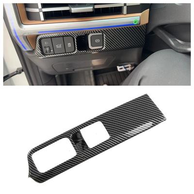 For Hyundai Santa Fe  2024 2025 Headlight Adjustment Control Switch Buttons Frame Panle Cover Trims Car Styling Accessories
