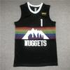 Mens Retro Basketball Jersey Vest With Embroidered Number 55 Jokic 27 Murray Breathable Mesh Cotton Sport Wear
