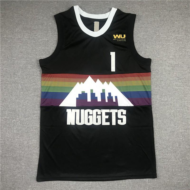 Mens Retro Basketball Jersey Vest With Embroidered Number 55 Jokic 27 Murray Breathable Mesh Cotton Sport Wear