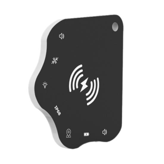 Smart Wallet Tracker Card IP68 Waterproof Ultra-Thin GPS Item Finder Locator Wireless Rechargeable Luggage