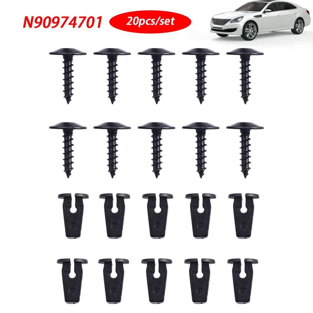Screw Retainer Plastic Engine Cover Wheel Arch Torx Screw Car Bolt Fixing Screws Car Fastener Clips