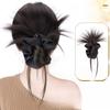 Synthetic Bun Head Wig with Hair Tie Wig Hair Clip New Hairpiece  Hair Accessories