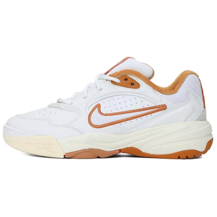 Nike A.C.E. Comfortable Versatile Non-Slip Durable Low-Top Running Shoes Women Sneakers White Yellow FV2485-107