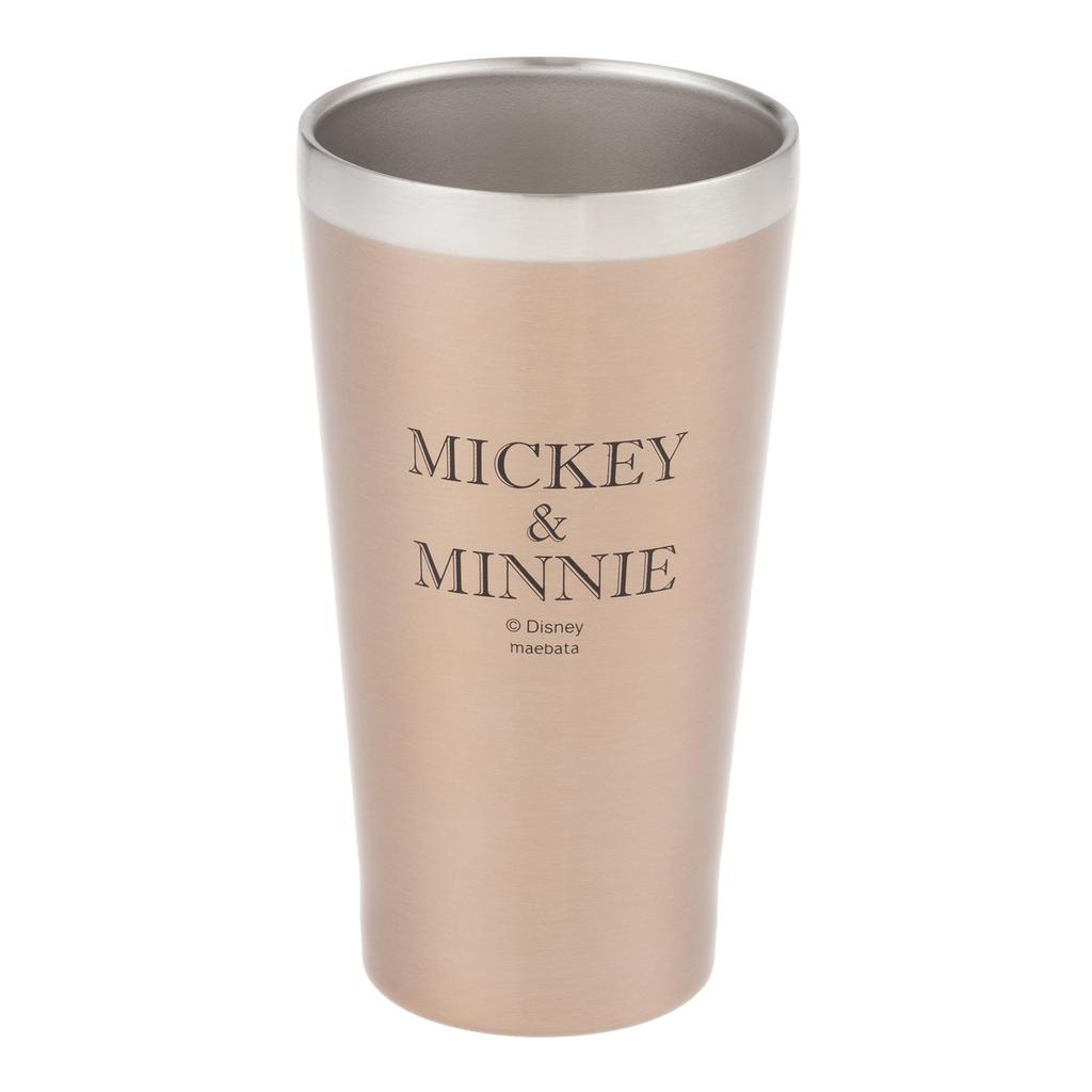 Maebata Disney Mickey Minnie Tumbler Imabari Towel 64215 & & Set, Silver, 340ml, D-MF55