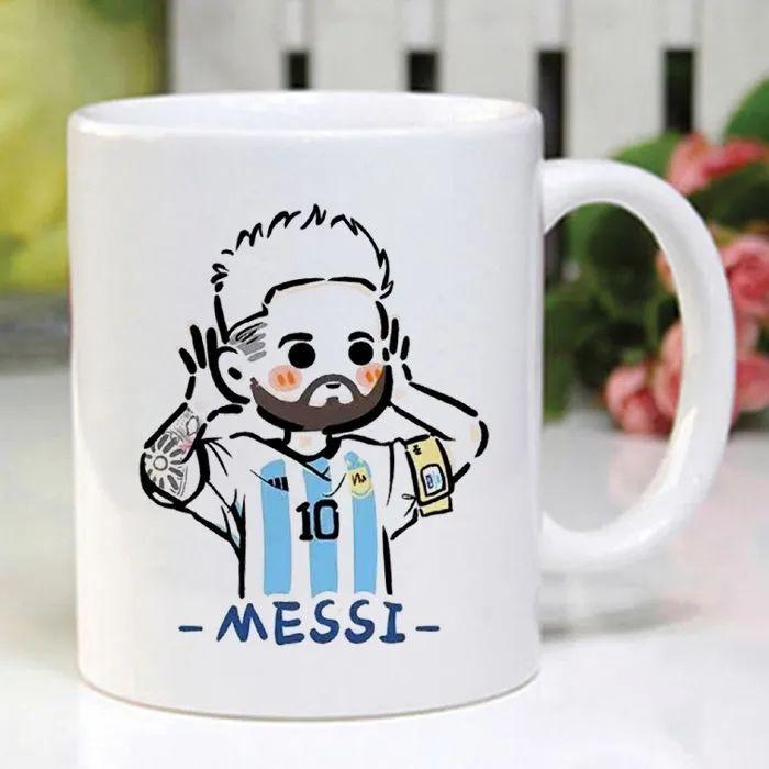 World Cup Argentina Messi peripheral football mug memorabilia Single cup+regular pack
