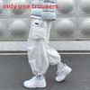 Pantaloni Cargo da Uomo con Tasche Multiple per Uso Casual Estivo