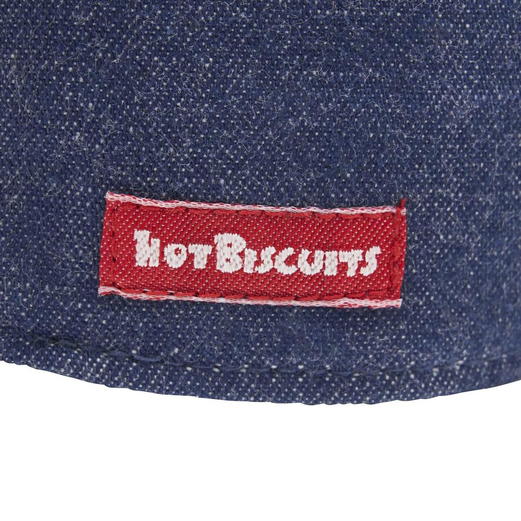 MIKIHOUSE HOT BISCUITS Cap, Navy Blue, for Boys and Girls, Size M (50-52cm), 73-9103-498