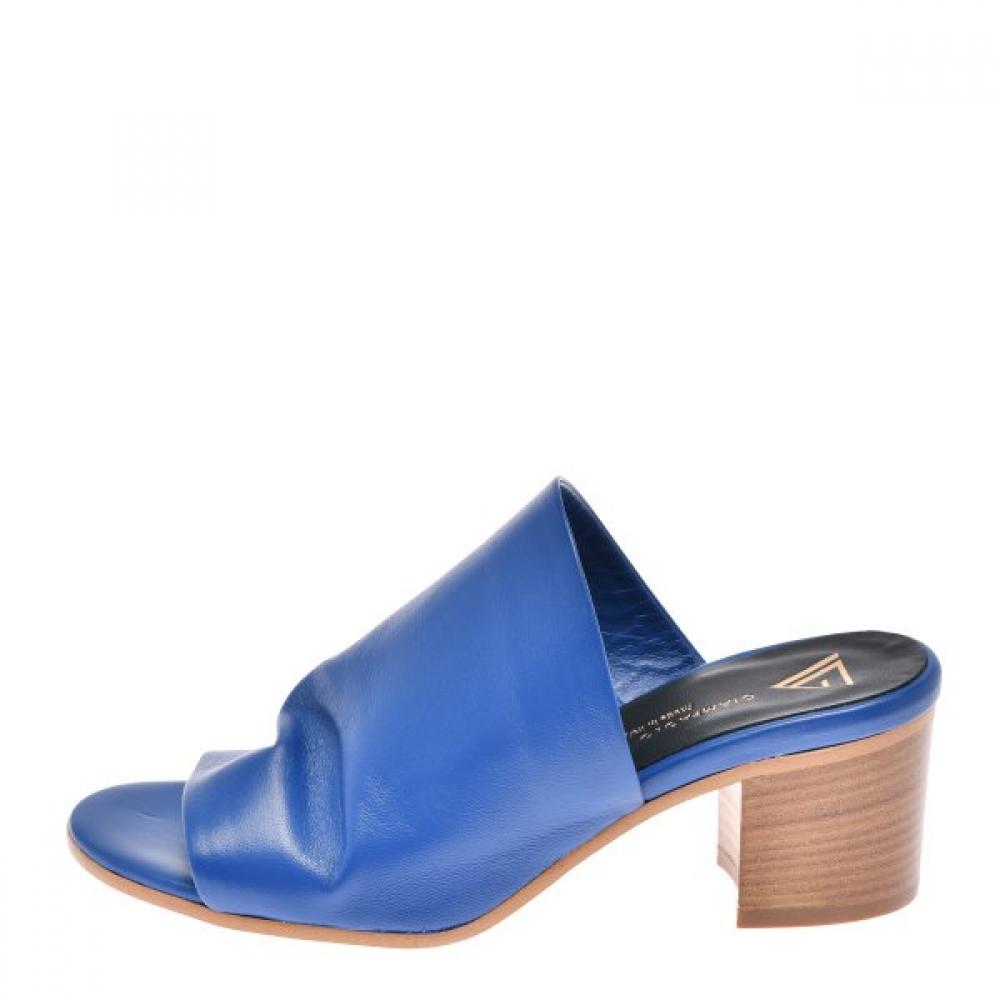 Giampaolo Viozzi Women S Pecoro Mule  hS21vio001bl 