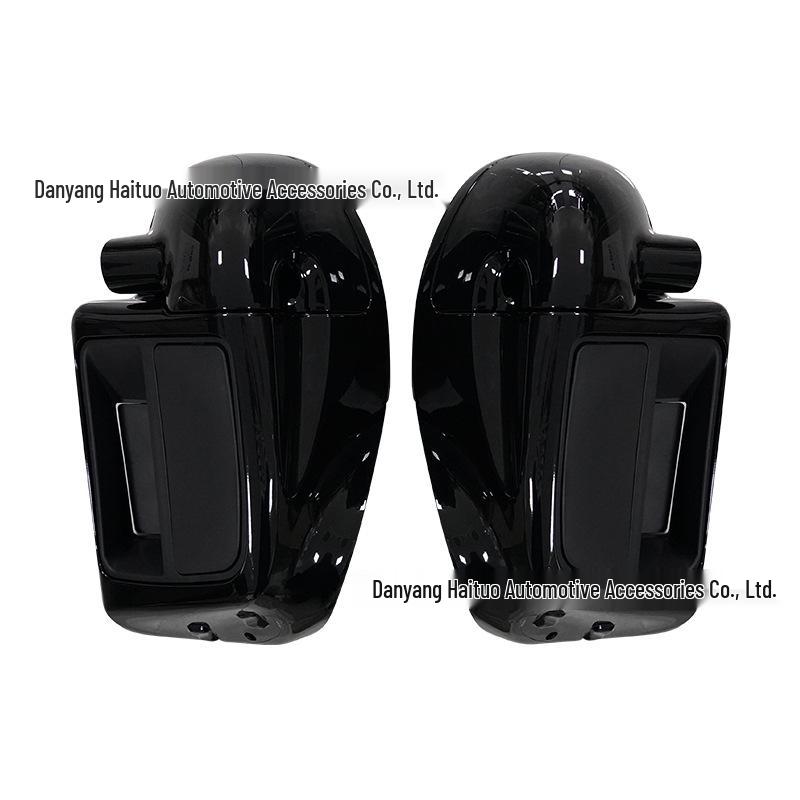 

Глянцевый черный обтекатель для ног мотоцикла Harley с креплением для динамика Unpainted