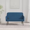 Blue Sofa Bench 110 x 76 x 80 cm Fabric