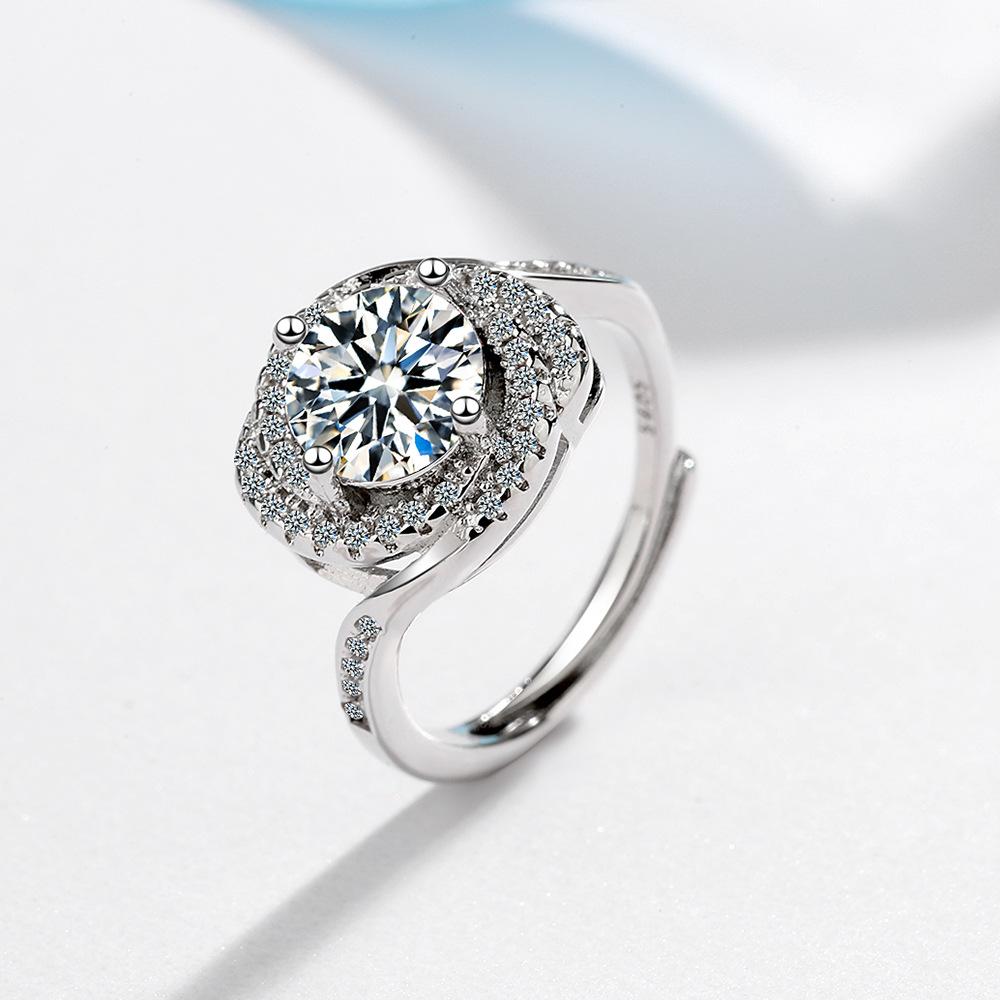 Lindon Kvinner kobberlegering Zircon Ringer Fest Jubileum Fine smykker Ring