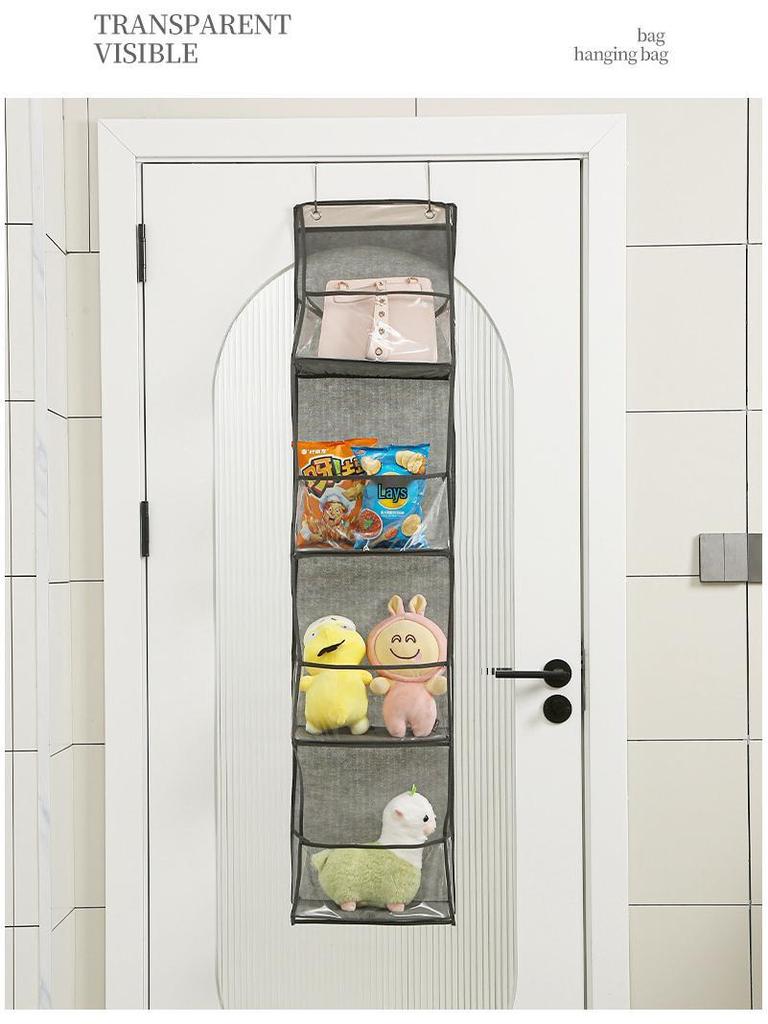 Multi-Pocket Wall-Mounted Organizer for Toys and Essentials