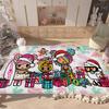 Character T-tokidoki Floor Mat INS Style Soft Bedroom Floor House Laundry Room Mat Anti-skid Household Carpets