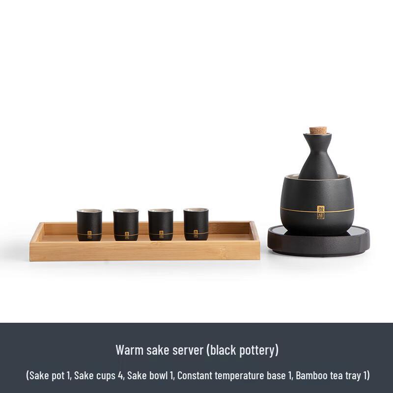 

Nanshan Warm Wine Set with Cups and Base