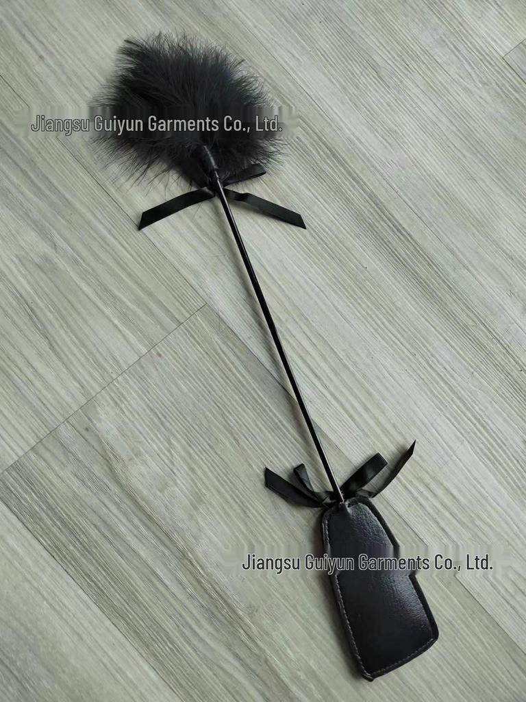 Rose Cloud Sexy Leather SM Skirt and Devil Shiny Exposed Breast COS Lingerie.