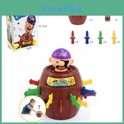Super Pop Up Toy Pirate Barrel Game For Kids Perfect For Family Game Nights