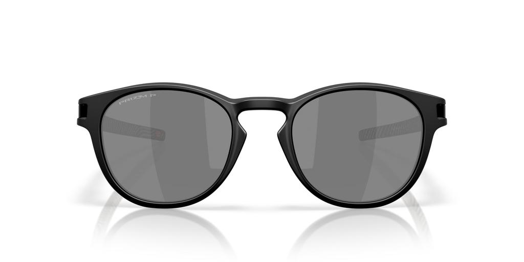 Oakley Sunglasses Frame Color Black Lens Prizm Black 53mm Men's 0OO9349, (Front) Fingerprint, Color Polar,