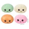 Soft and Pliable Buns That Can Spring Back. Uncompressed Toy Imitation Steamed Bun Toy with Steamer. Work Stress Relief Toys
