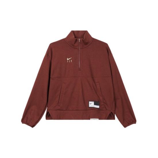 Nike Swoosh Fly Sweatshirt Women s Dark Team Red FQ4090-619 EU L