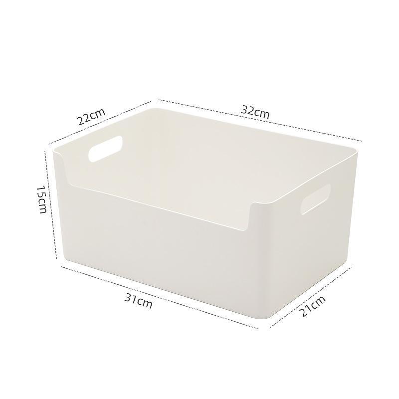 1PC Plastic Sundries Storage Box for Kitchen Bathroom Desktop Cosmetic Sorting Basket Cupboard Spice Drawer Stationery Organizer