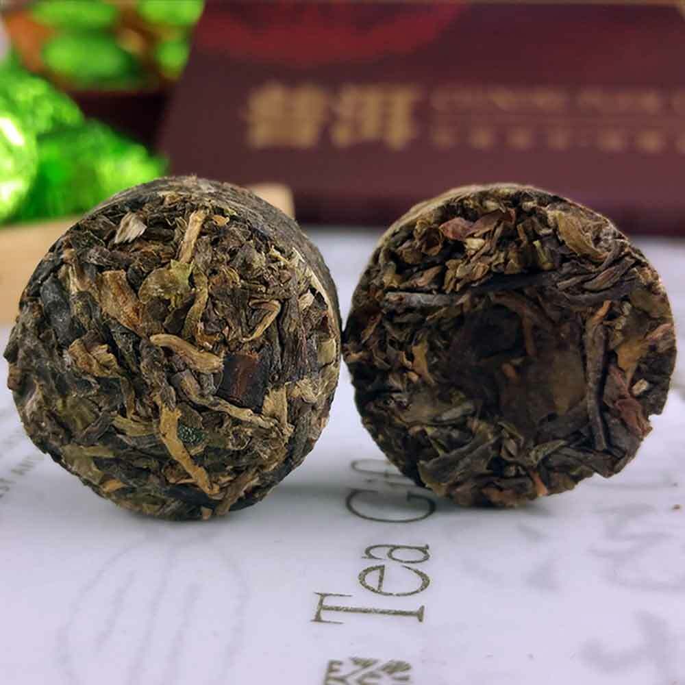 Klebreis Roher Pu'er Mini Tuocha Pu Erh Tee Shen Puer Geschenkpaket 90g