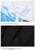 Men's and Women's Team Sports Casual Wear Set: Short Sleeve Top & Long Pants for Couples, Coaches, Group Exercise, and Square Dance.