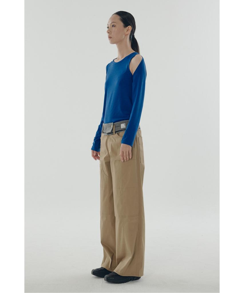 RECODE Waist Band Big Pocket Pants