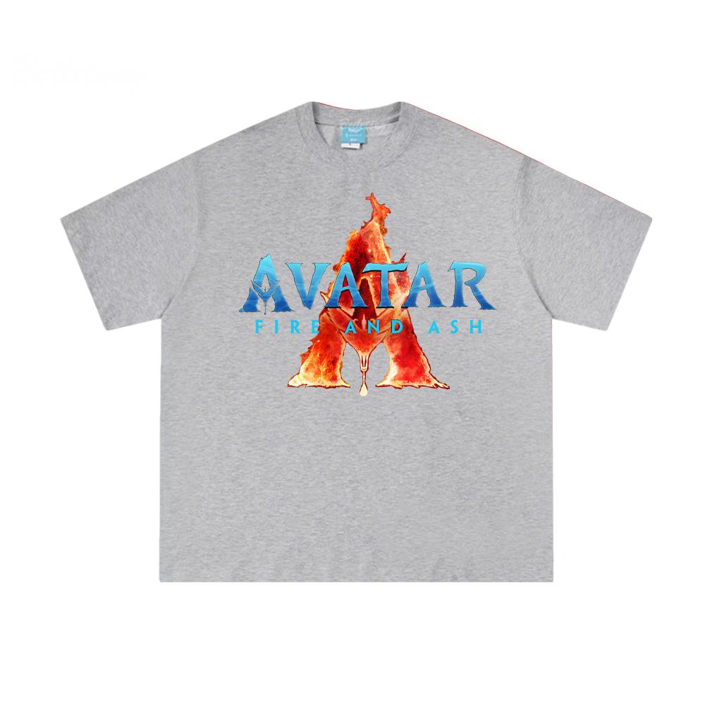 Avatar Foc și Cenușă MAIOURI Calitate Înaltă Confortabile Mânecă Scurtă Camisetas Imprimeu Grafic Mânecă Vară Bumbac Gât Rotund Maiouri Unisex