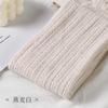Her Autumnal Frosty Season Gentle Soft Cotton Nostalgic Cable Knit Transparent Hosiery Lass Featherweight Secure Support Versatile Snug Thermal