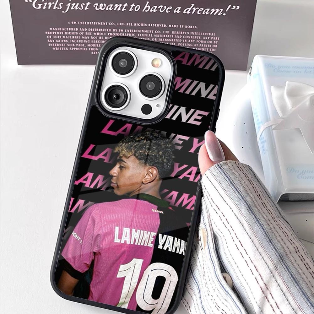 Fußball 19 L-Lamines Handyhülle Für iPhone 16,15,14,13,12,11,Pro,Max,Plus,Mini Y-Yamales Neu Magsafe Magnetisches Kabelloses Laden iPhone12mini black