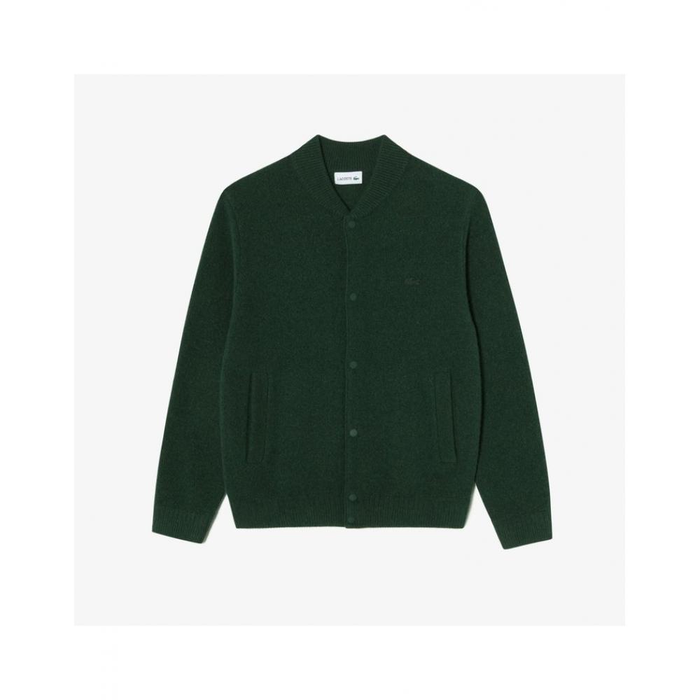 

LacoSte Men S Boucle Stadium Cardigan Ah231e 54n L7a 003