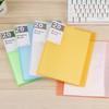 A5 Transparent Ring Binder File Folder, Multi-page: 20/30/40/60 Pages