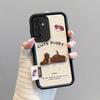 KEYSION Cartoon Niedliche Plüsch Stickerei Hülle für Samsung A05S A04S A13 5G mit Lanyard Stoßfeste Handyhülle für Galaxy S23 FE 5G