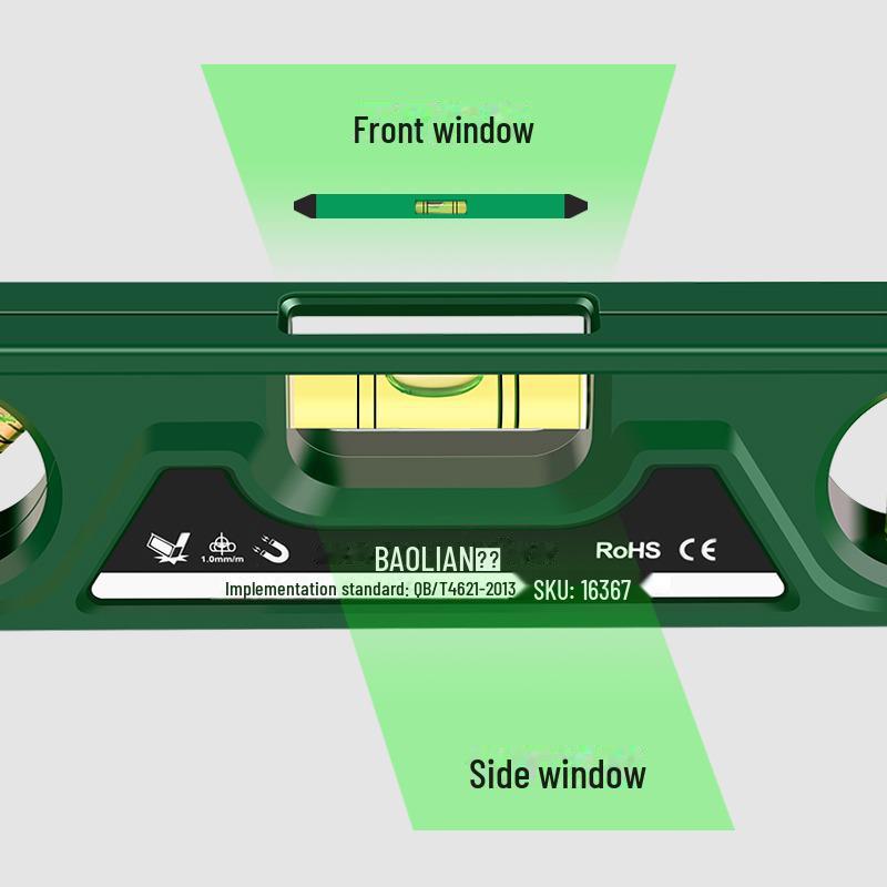 230mm Magnetic Mini Torpedo Level for Precise Woodworking Measurements