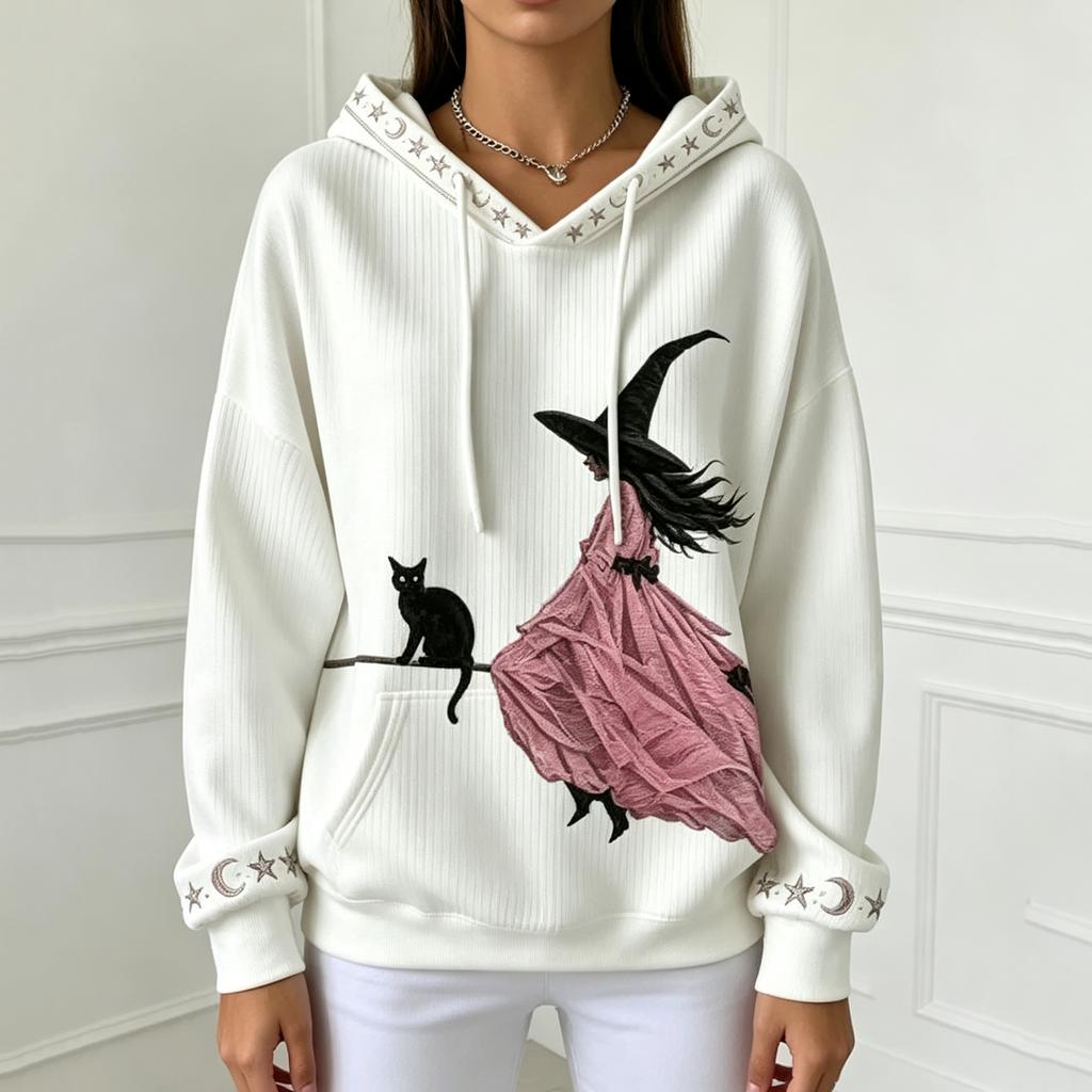 Women's Fashion 3/4 Sleeve High Neck Zip-Up Loose Fit Blouse Top for Everyday Wear
