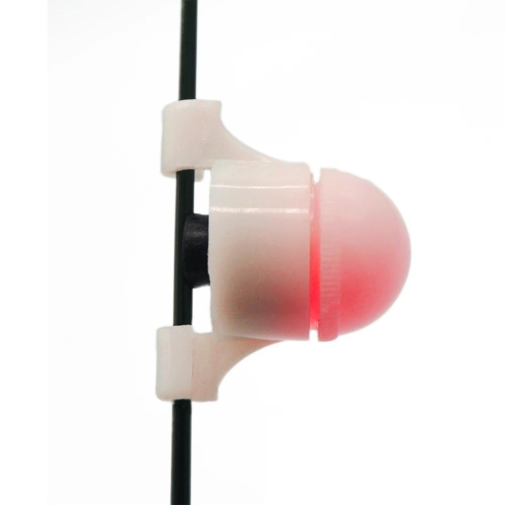 2-20pcs Night Fishing Rod Tip Clip Alert Indicator Tools Electronic LED Automatic Induction Alarms Light Fishing Accessories