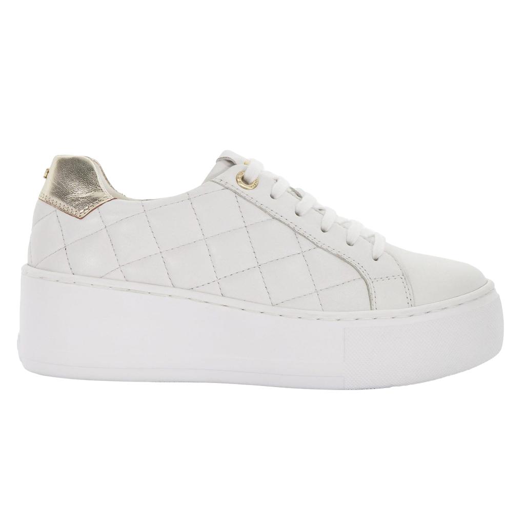 Boss Womens/Ladies Elizas Quilted Leather Wedge Trainers