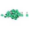100Pcs Insulated Cord Pin End Terminal Copper PVC Pre Insulated Ends Cold Pressed Terminals