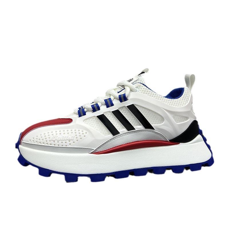 Męskie letnie buty oddychające buty 2025 nowy trend platforma modne buty sportowe i rekreacyjne oddychające buty męskie dla taty