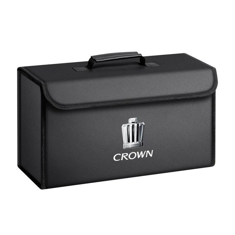 Foldable Car Trunk Organizer for Toyota Crown, Land Cruiser, Vellfire
