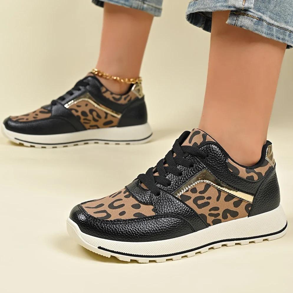 Fashion 2024 Women Walking Lightweight Outdoor Platform Designer Shoes New Winter Lace Up Comfortable Casual Sneakers Zapatos De Mujer