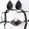 Deep Throat Silicone Dildo Gag with Adjustable Straps BDSM Bondage Adult Sex Toys for Couple Oral Play Couples Fantasy Games