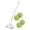 ABGE-20 Pcs Replacement Pad For Cordless Electric Rotary Mop Sweeper Wireless Electric Rotary Mop Replacement Scrubber Pad