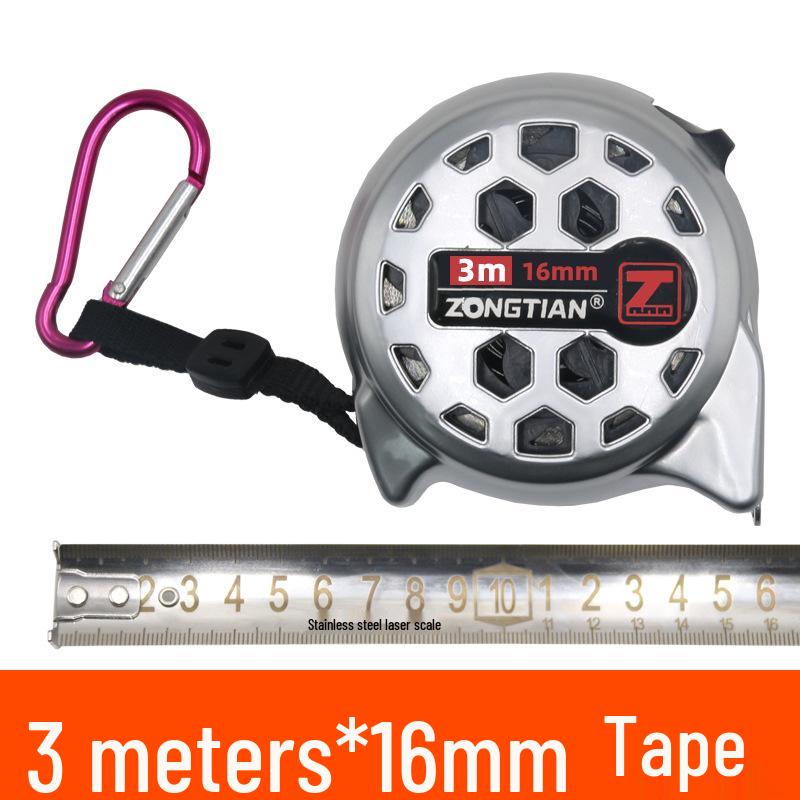 Waterproof, Industrial-Grade Tape Measure: Stainless Steel, High Precision, Anti-fall, Anti-rust, Wear-resistant; Available in 3m and 5m.