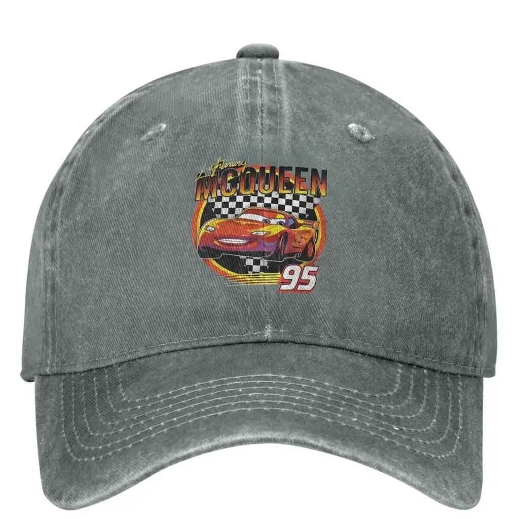 Lightning Mcqueen Baseball Cap Unisex Men Sunshade Trucker Dad Hat Summer y2k Cool Running Hippie Baseball Caps