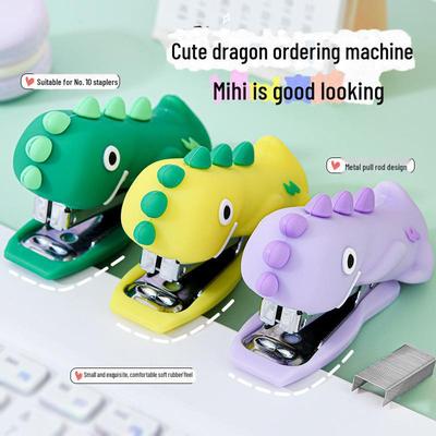 Portable Creative Dinosaur Mini Stapler - Labor-Saving, High-Value Binding Tool